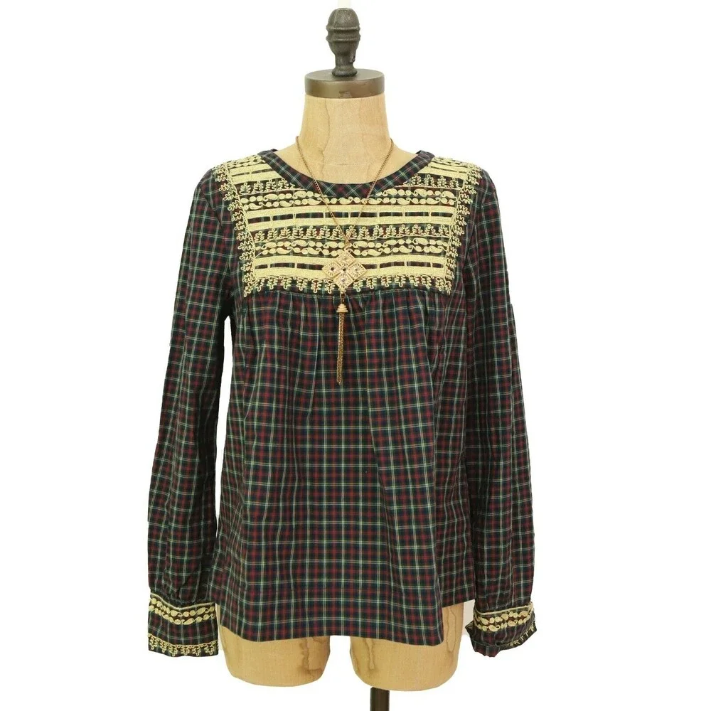 J. Crew peasant top